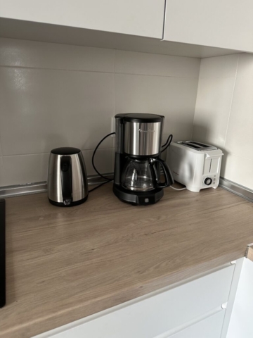 Koffie, thee, toaster